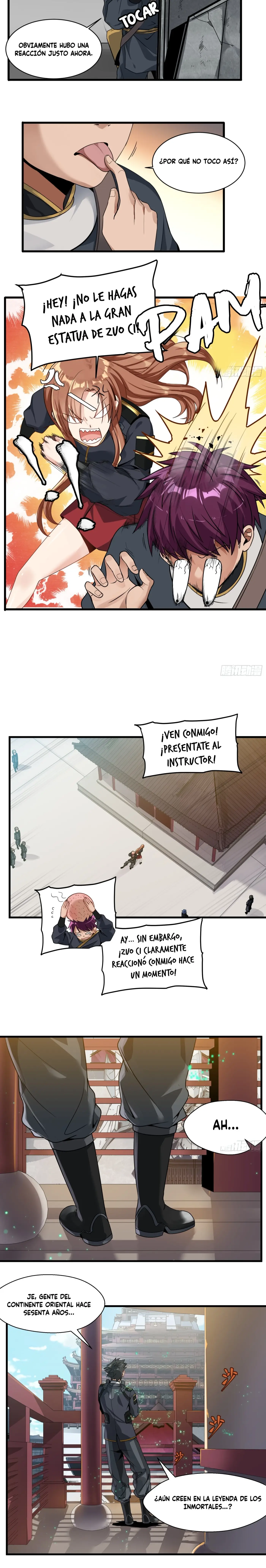 La leyenda del general estelar capítulo 7, página 8