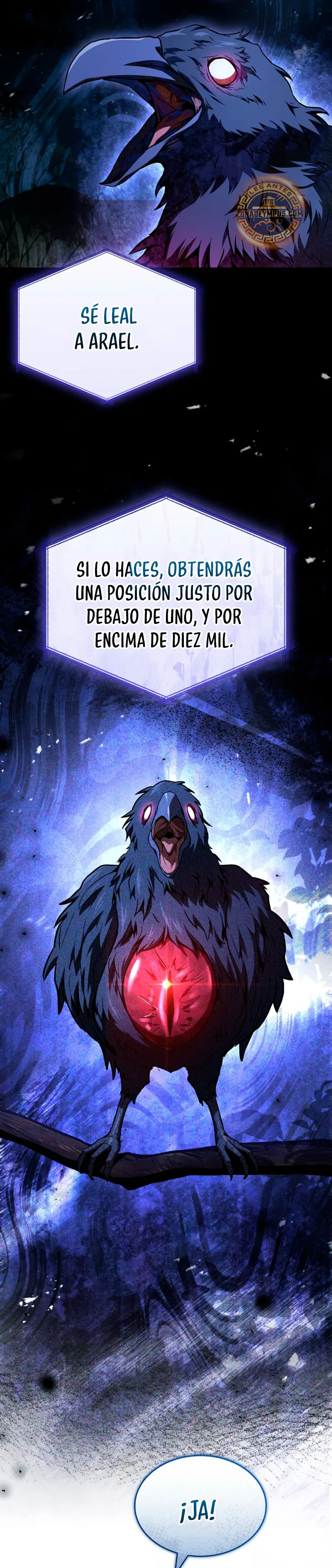 La noche de los herejes desalmados capítulo 48, página 9