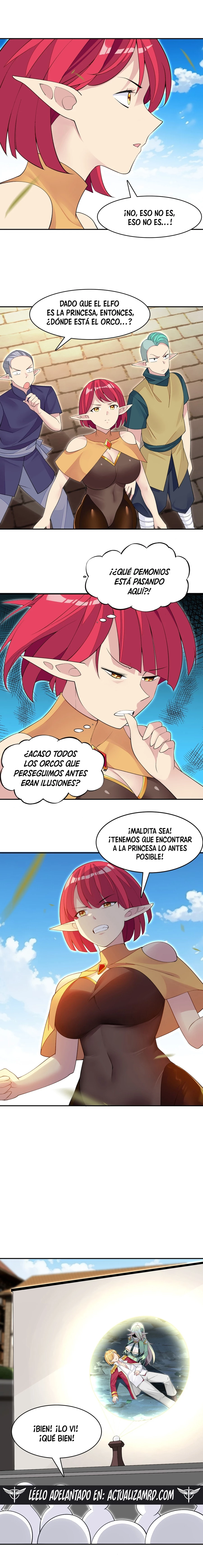 ¡La princesa elfa realmente quiere ser profanada por un orco! capítulo 26, página 4