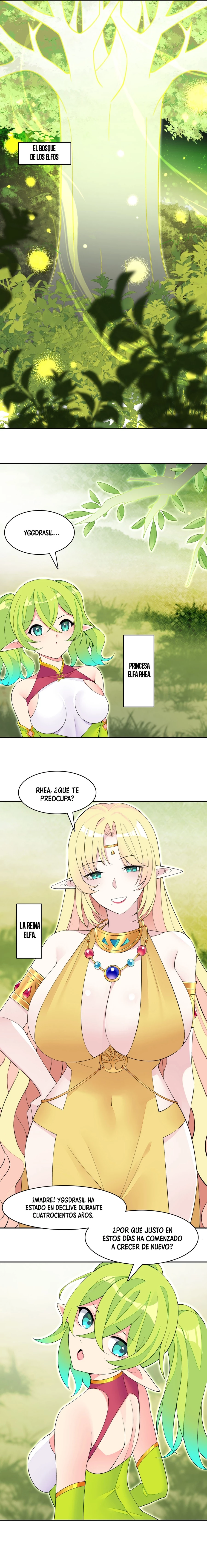 ¡La princesa elfa realmente quiere ser profanada por un orco! capítulo 26, página 7