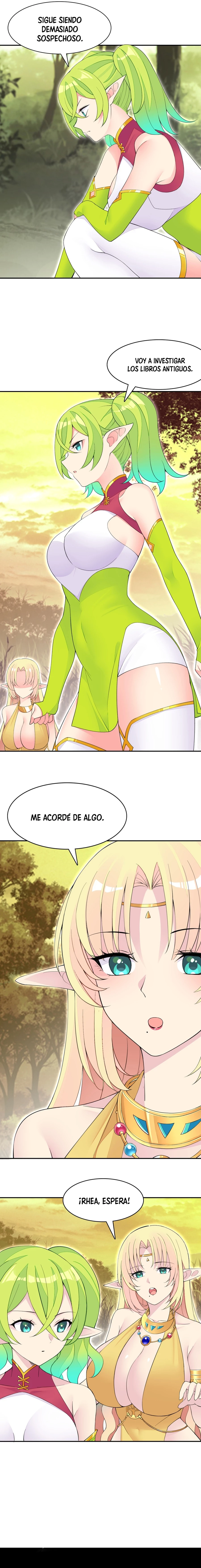 ¡La princesa elfa realmente quiere ser profanada por un orco! capítulo 26, página 10