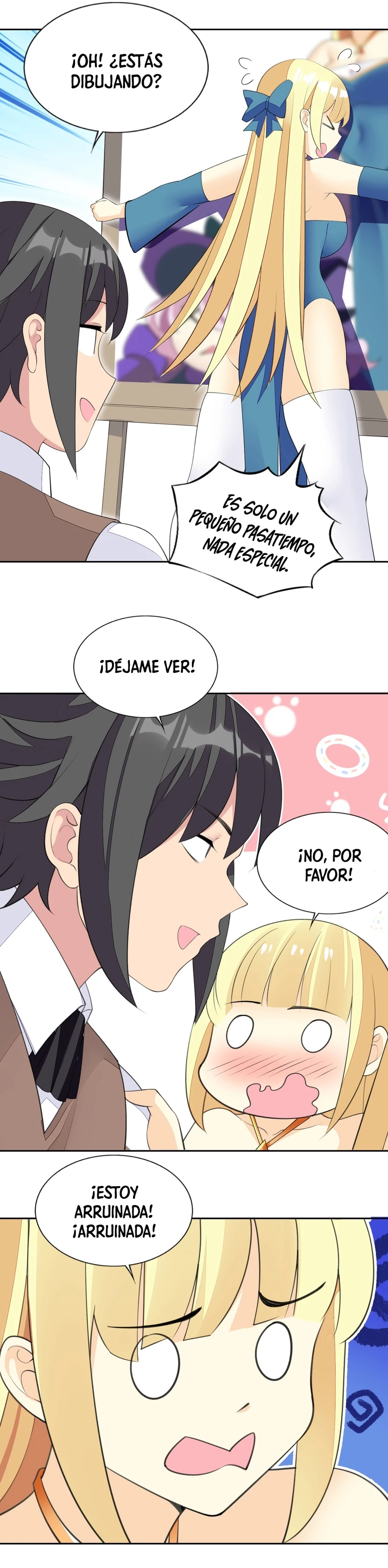 ¡La princesa elfa realmente quiere ser profanada por un orco! capítulo 31, página 12