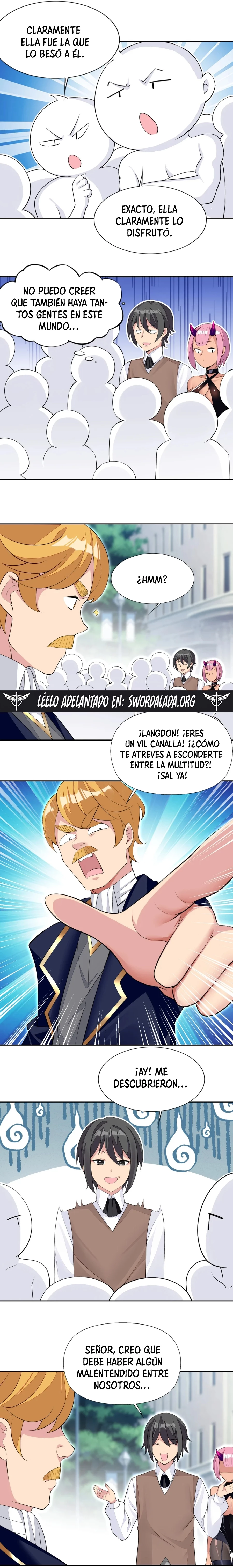 ¡La princesa elfa realmente quiere ser profanada por un orco! capítulo 34, página 7