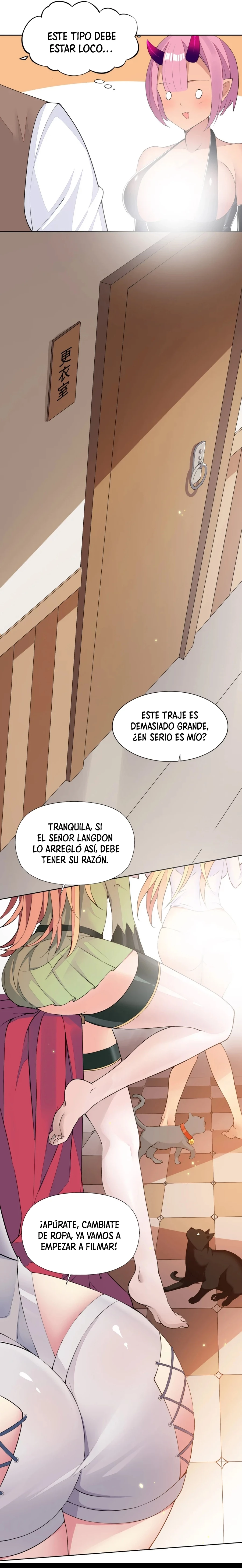 ¡La princesa elfa realmente quiere ser profanada por un orco! capítulo 34, página 9