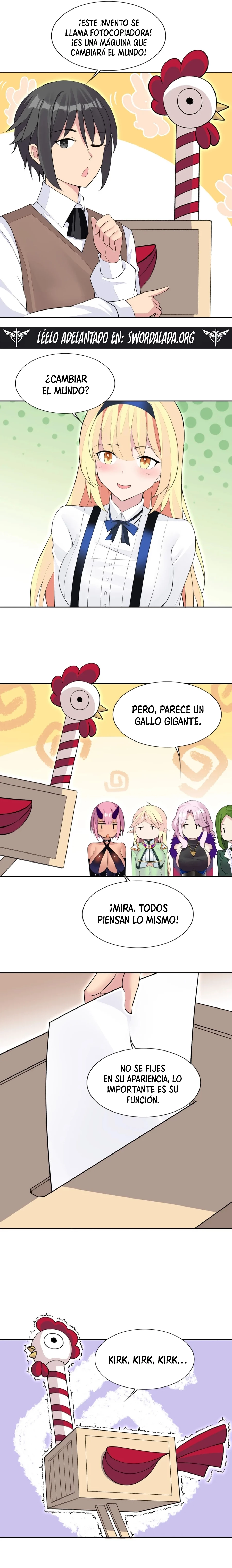 ¡La princesa elfa realmente quiere ser profanada por un orco! capítulo 35, página 10