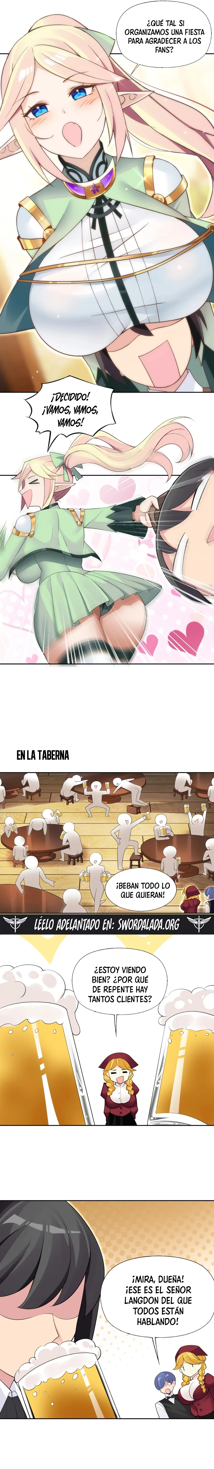 ¡La princesa elfa realmente quiere ser profanada por un orco! capítulo 37, página 16