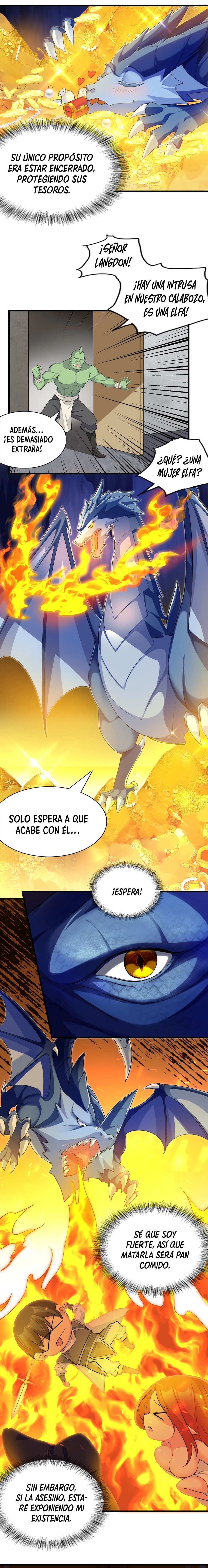 ¡La princesa elfa realmente quiere ser profanada por un orco! capítulo 1, página 9