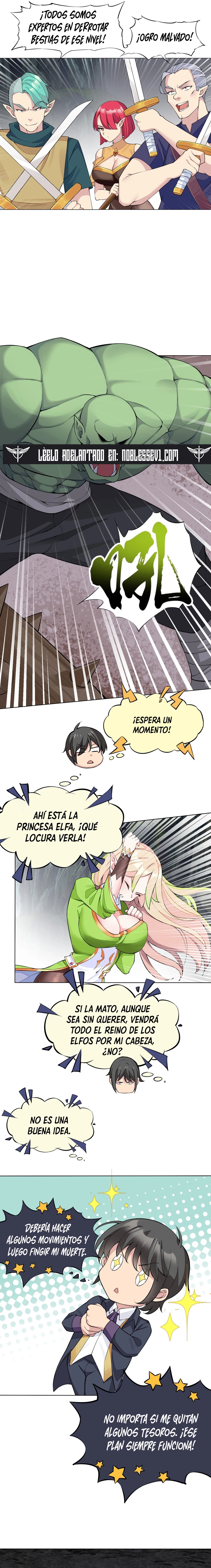 ¡La princesa elfa realmente quiere ser profanada por un orco! capítulo 1, página 17