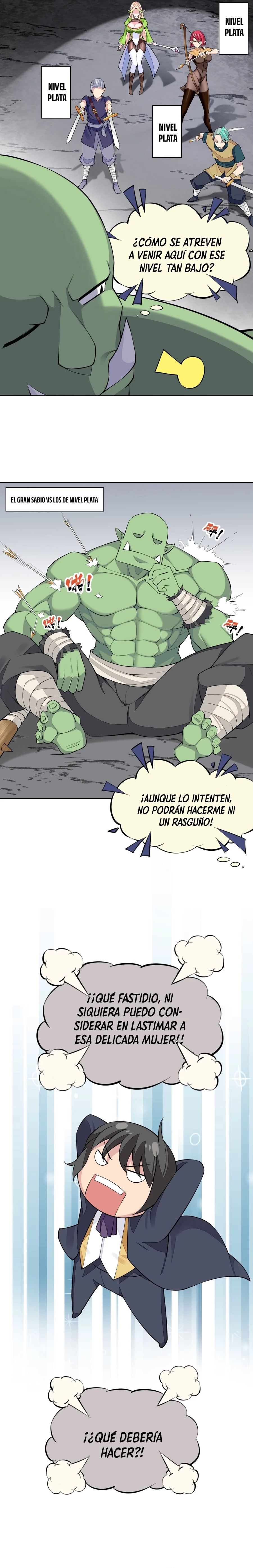 ¡La princesa elfa realmente quiere ser profanada por un orco! capítulo 1, página 18