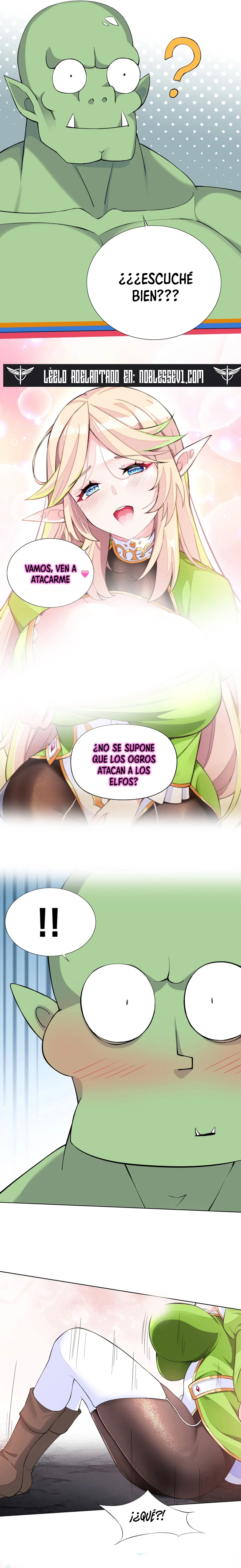 ¡La princesa elfa realmente quiere ser profanada por un orco! capítulo 1, página 22