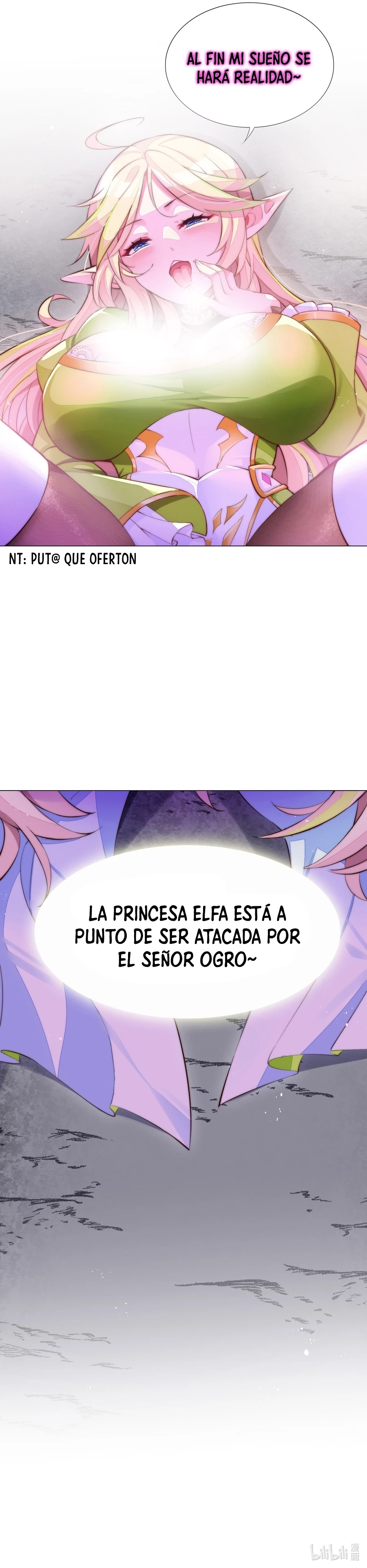 ¡La princesa elfa realmente quiere ser profanada por un orco! capítulo 1, página 24