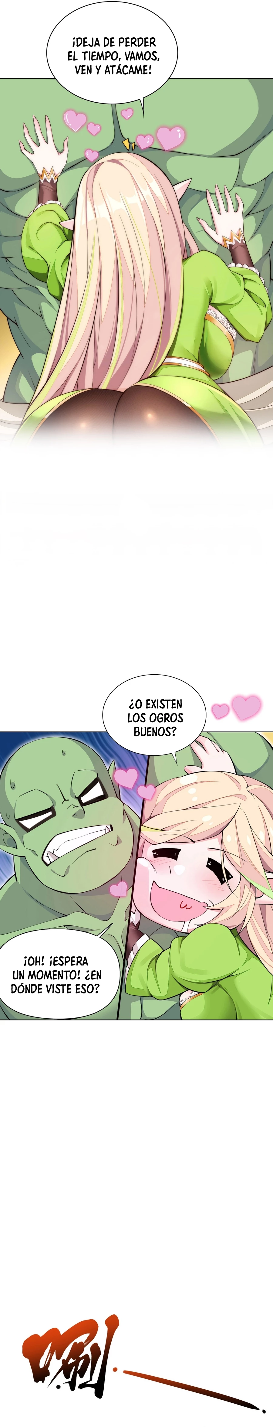 ¡La princesa elfa realmente quiere ser profanada por un orco! capítulo 2, página 5