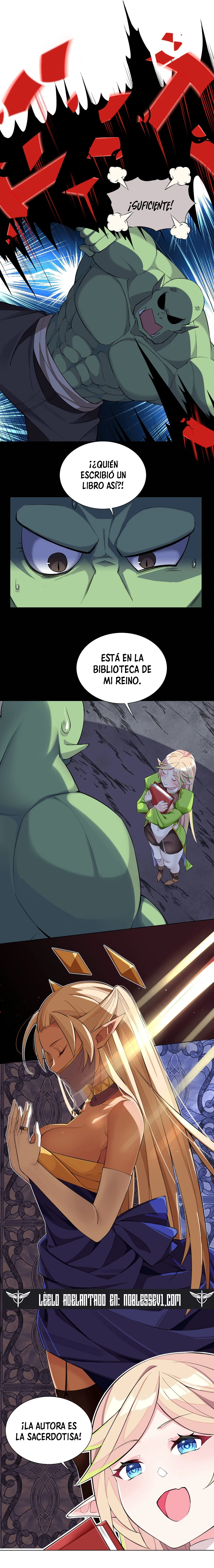 ¡La princesa elfa realmente quiere ser profanada por un orco! capítulo 2, página 8