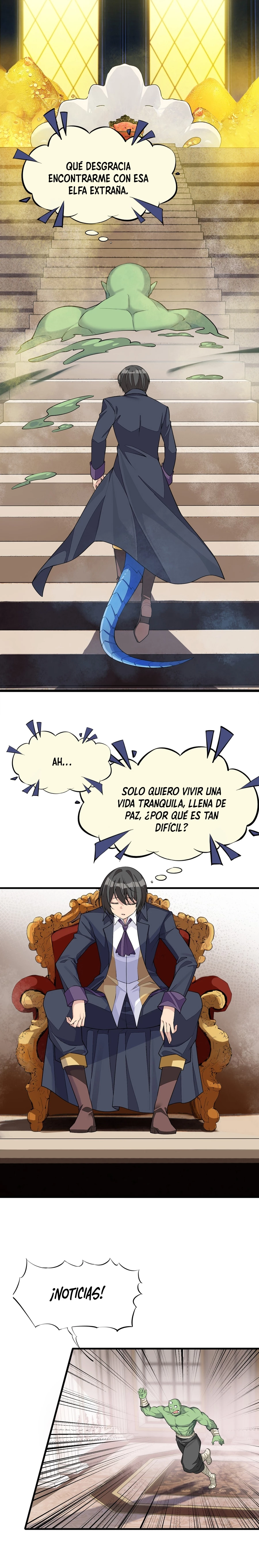 ¡La princesa elfa realmente quiere ser profanada por un orco! capítulo 3, página 3