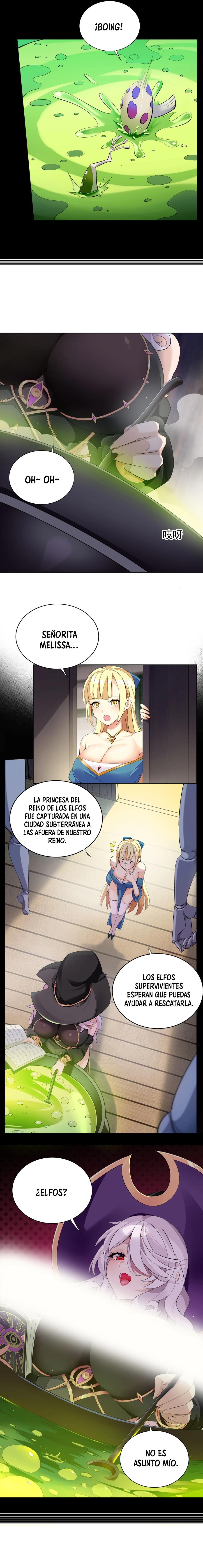 ¡La princesa elfa realmente quiere ser profanada por un orco! capítulo 3, página 11