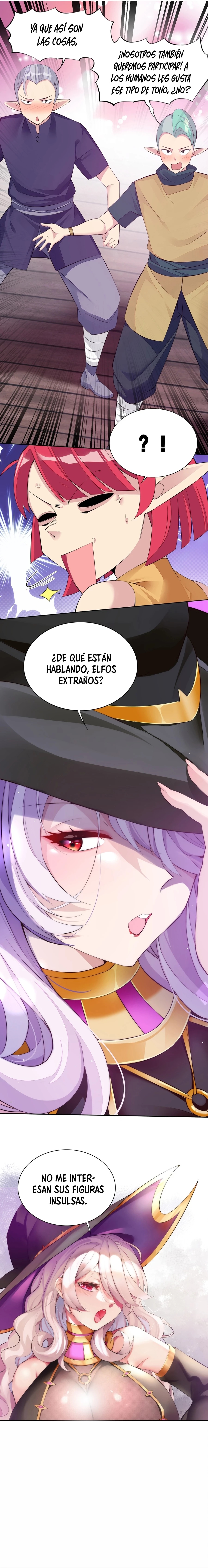 ¡La princesa elfa realmente quiere ser profanada por un orco! capítulo 4, página 6