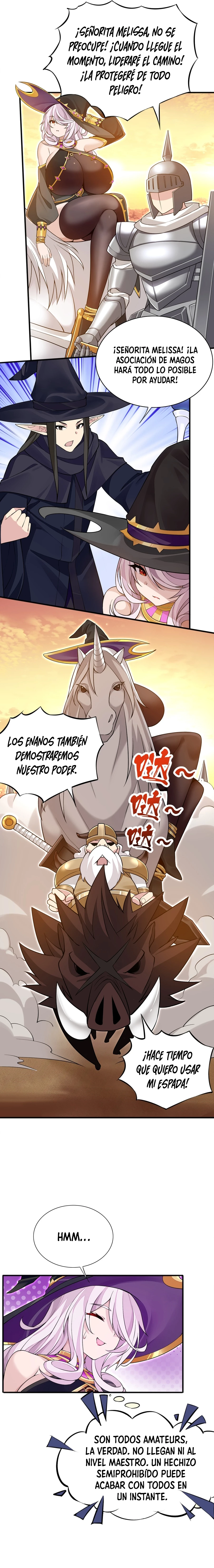 ¡La princesa elfa realmente quiere ser profanada por un orco! capítulo 4, página 17