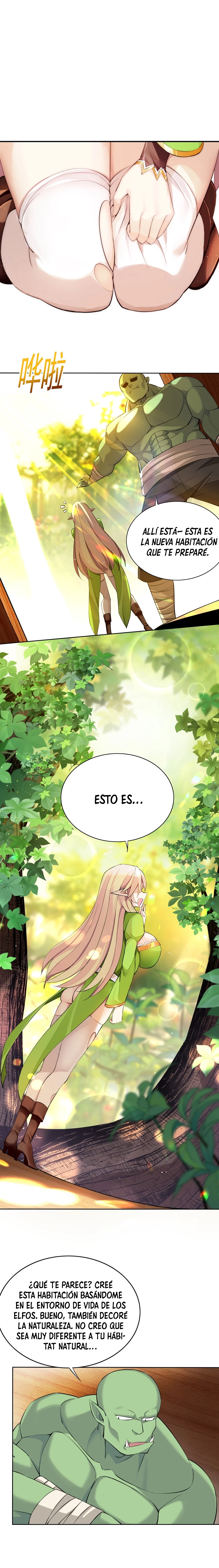 ¡La princesa elfa realmente quiere ser profanada por un orco! capítulo 5, página 6