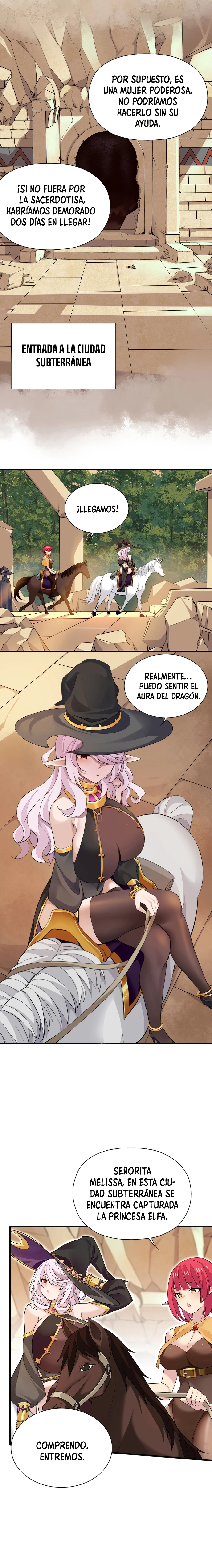 ¡La princesa elfa realmente quiere ser profanada por un orco! capítulo 5, página 10