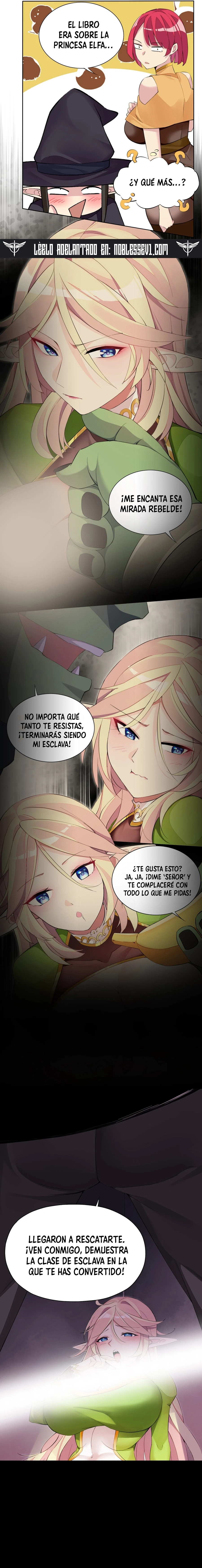 ¡La princesa elfa realmente quiere ser profanada por un orco! capítulo 6, página 4
