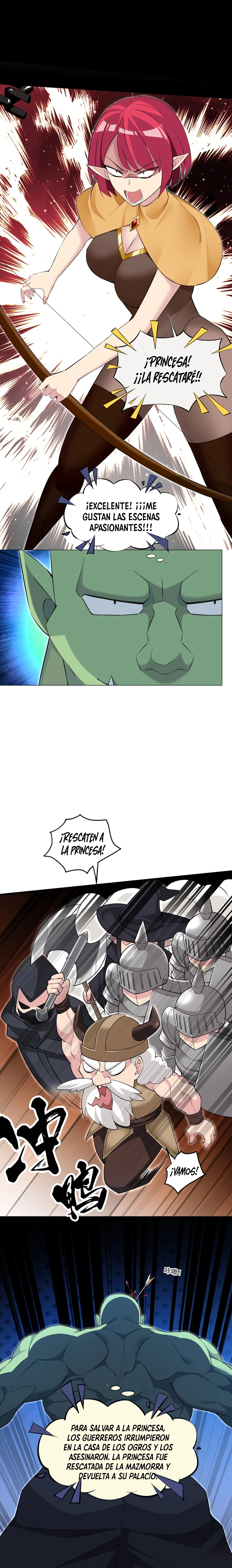 ¡La princesa elfa realmente quiere ser profanada por un orco! capítulo 6, página 5