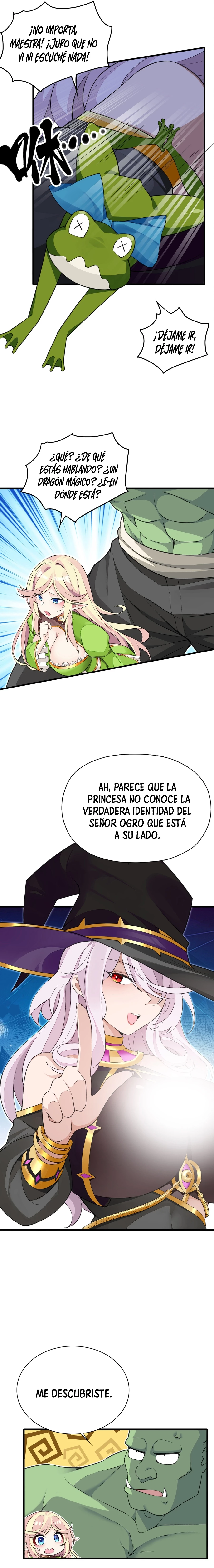 ¡La princesa elfa realmente quiere ser profanada por un orco! capítulo 6, página 9