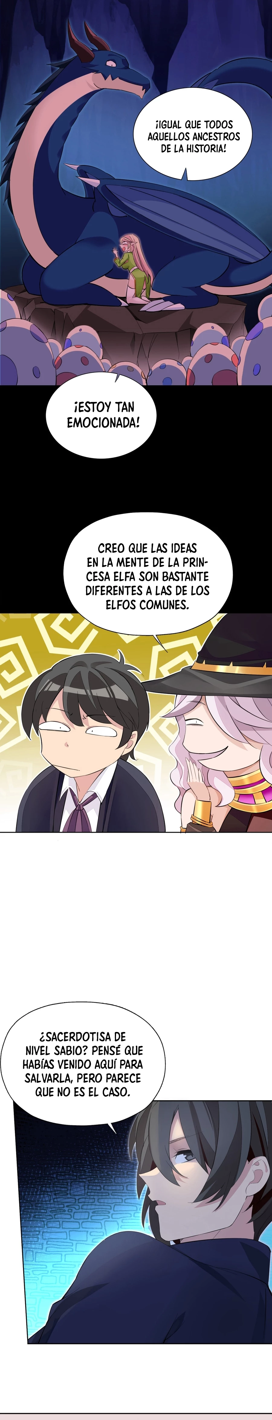 ¡La princesa elfa realmente quiere ser profanada por un orco! capítulo 6, página 14