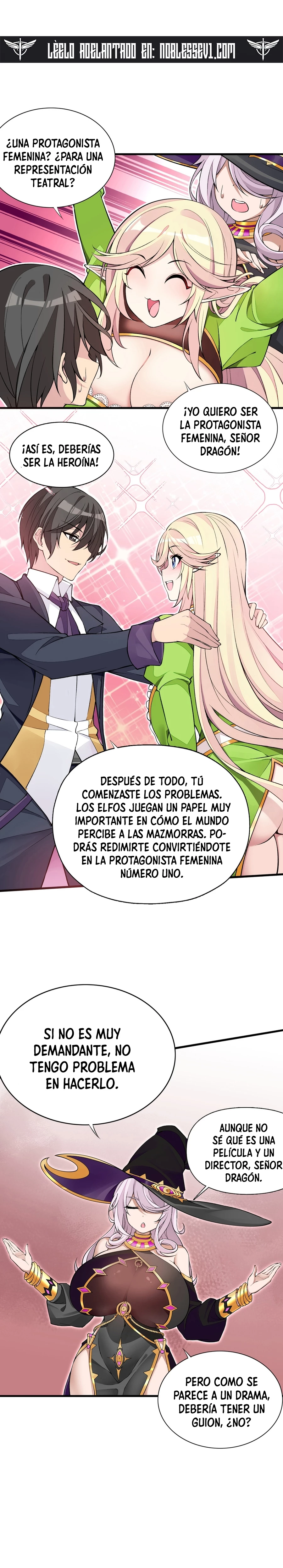 ¡La princesa elfa realmente quiere ser profanada por un orco! capítulo 7, página 9