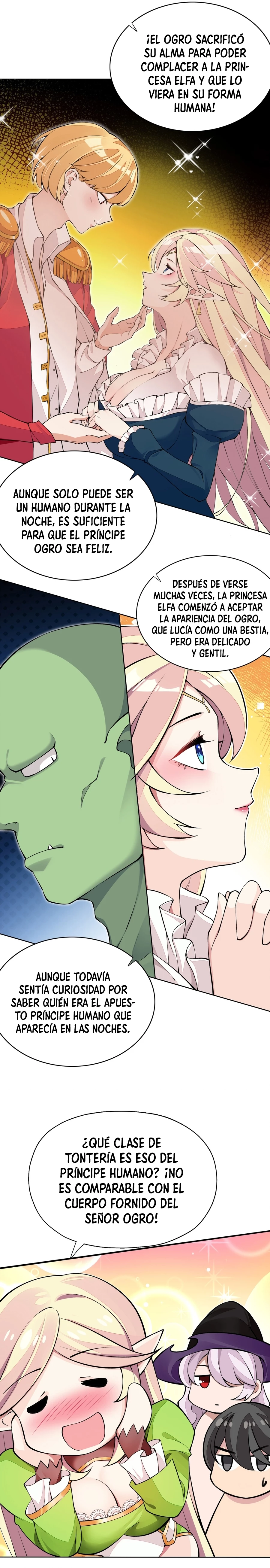 ¡La princesa elfa realmente quiere ser profanada por un orco! capítulo 7, página 15
