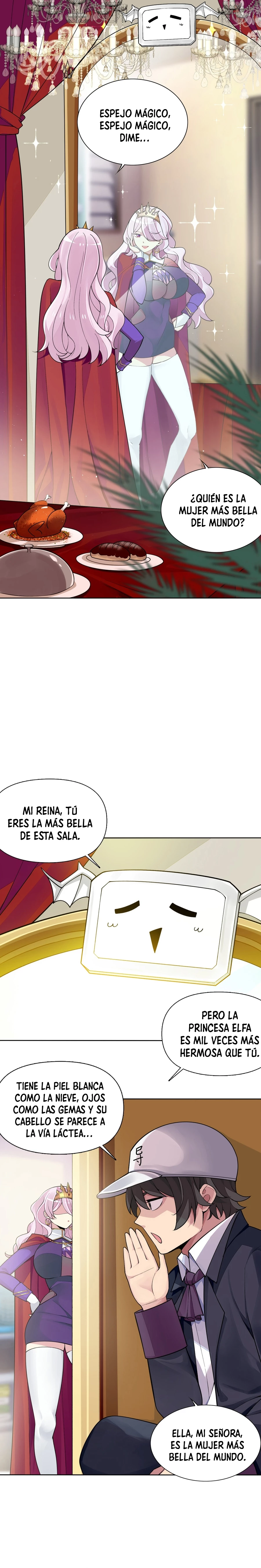 ¡La princesa elfa realmente quiere ser profanada por un orco! capítulo 8, página 3