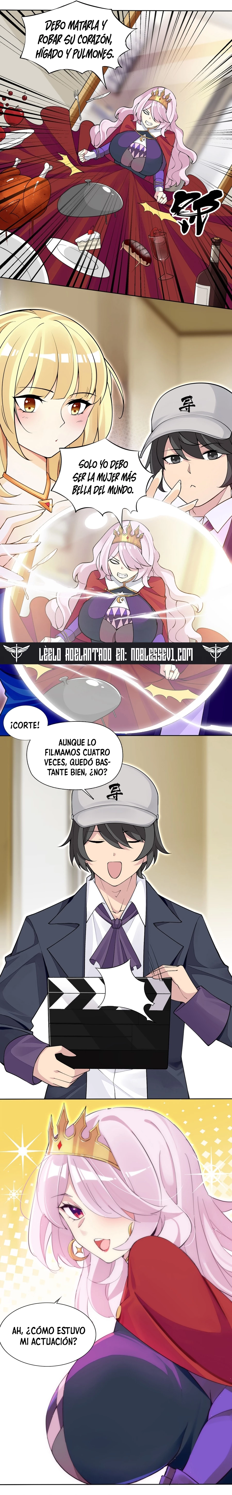 ¡La princesa elfa realmente quiere ser profanada por un orco! capítulo 8, página 4