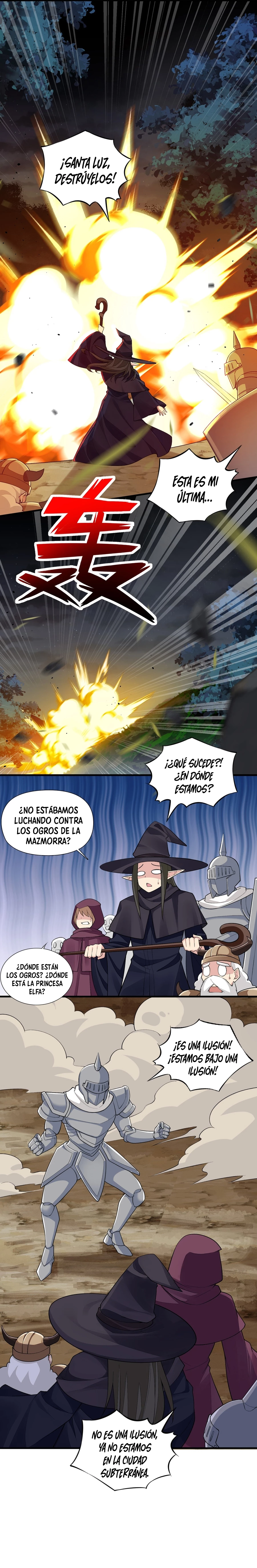 ¡La princesa elfa realmente quiere ser profanada por un orco! capítulo 8, página 14