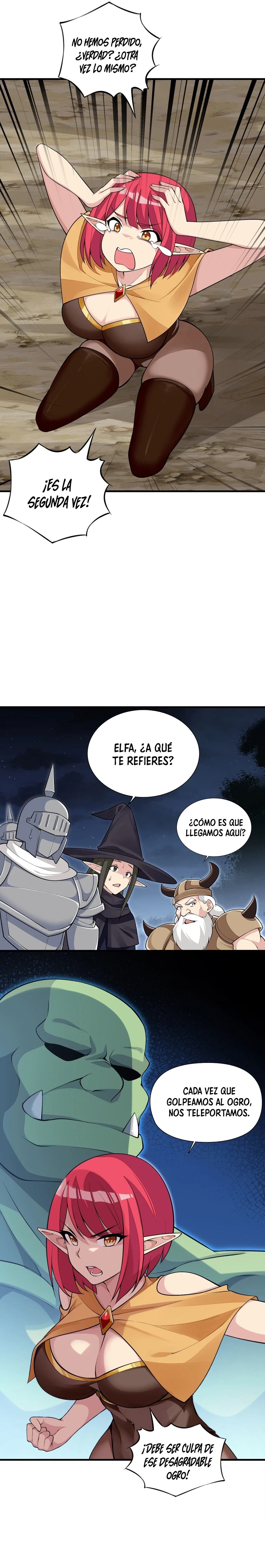 ¡La princesa elfa realmente quiere ser profanada por un orco! capítulo 8, página 15