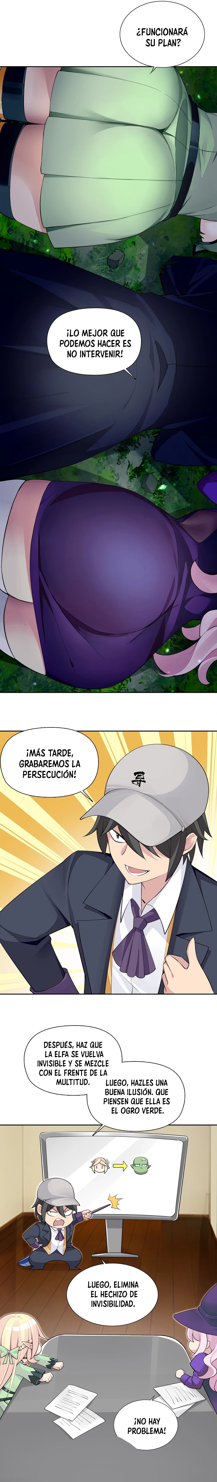 ¡La princesa elfa realmente quiere ser profanada por un orco! capítulo 8, página 18