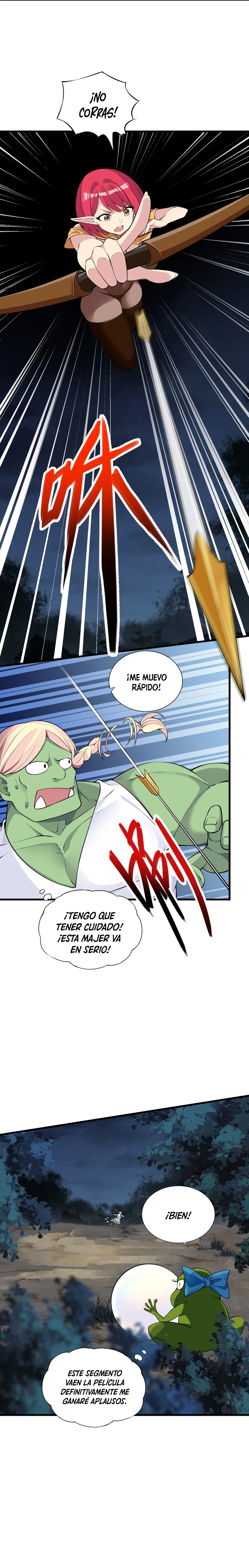 ¡La princesa elfa realmente quiere ser profanada por un orco! capítulo 9, página 5