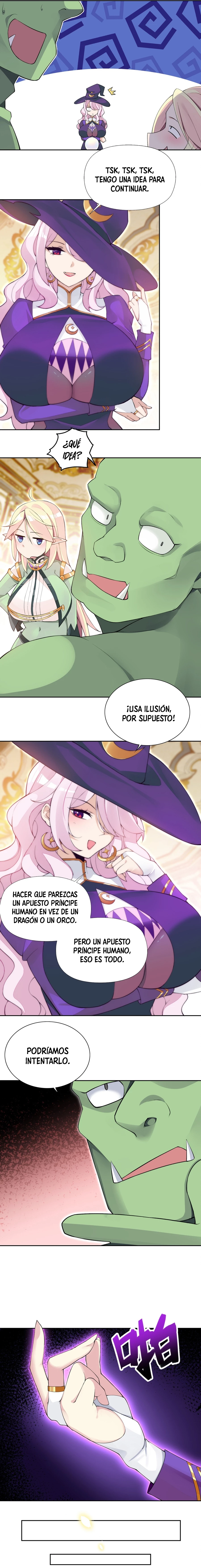 ¡La princesa elfa realmente quiere ser profanada por un orco! capítulo 9, página 13