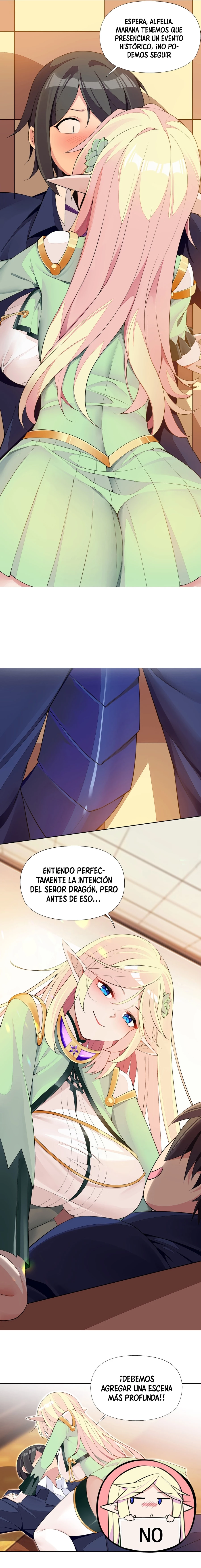 ¡La princesa elfa realmente quiere ser profanada por un orco! capítulo 14, página 7