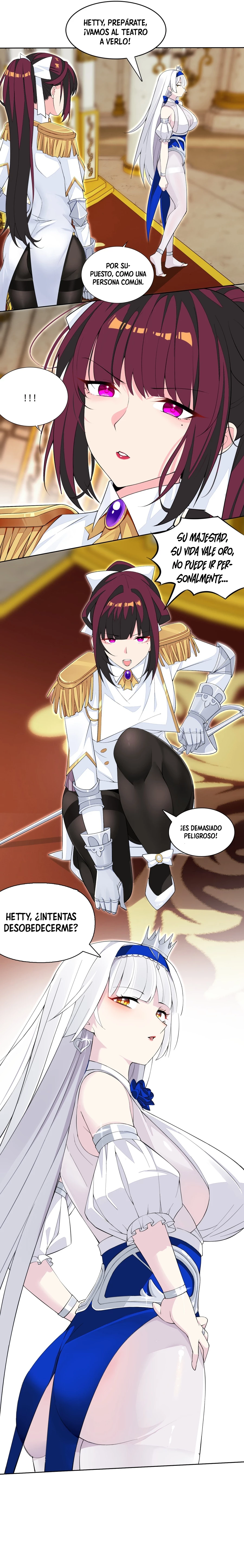 ¡La princesa elfa realmente quiere ser profanada por un orco! capítulo 15, página 6