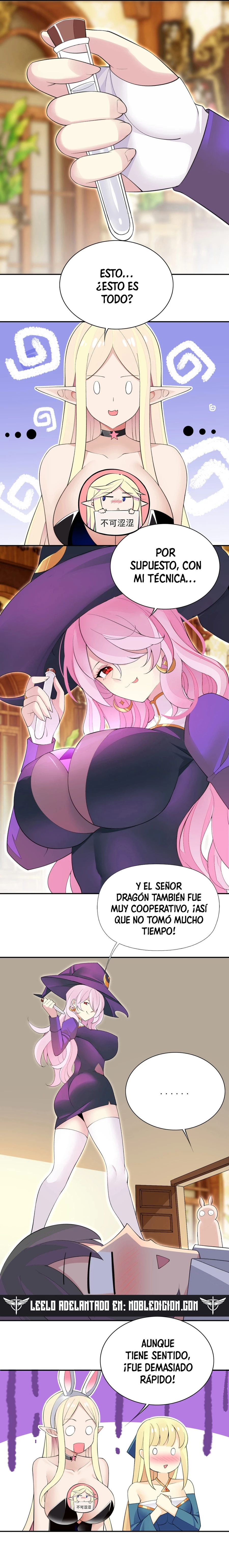 ¡La princesa elfa realmente quiere ser profanada por un orco! capítulo 19, página 6