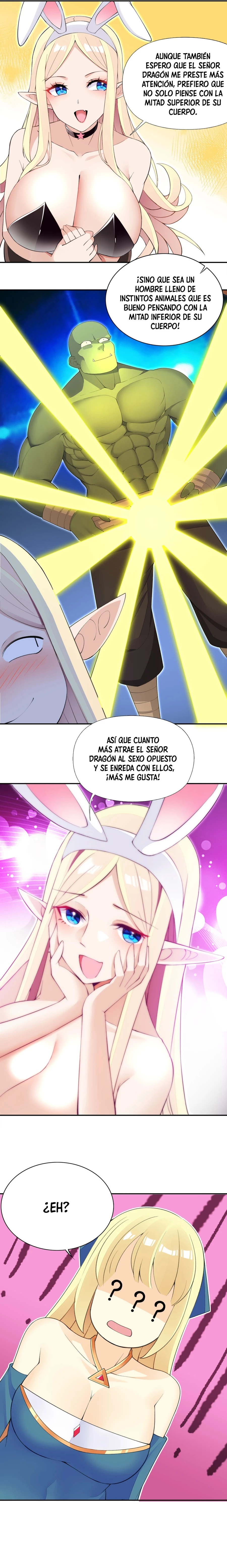 ¡La princesa elfa realmente quiere ser profanada por un orco! capítulo 19, página 8