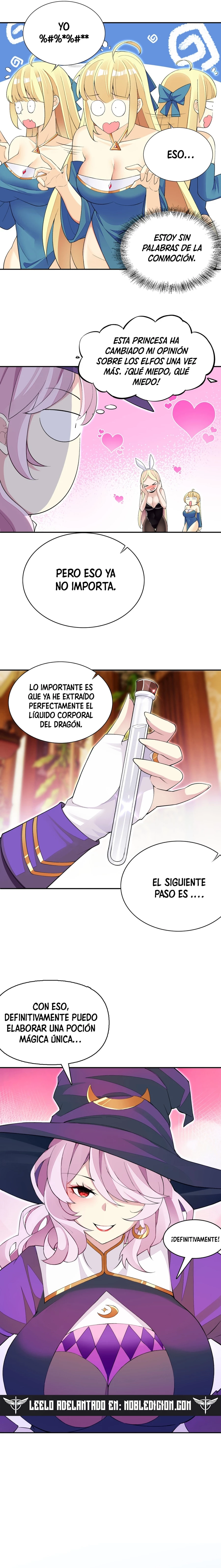 ¡La princesa elfa realmente quiere ser profanada por un orco! capítulo 19, página 10