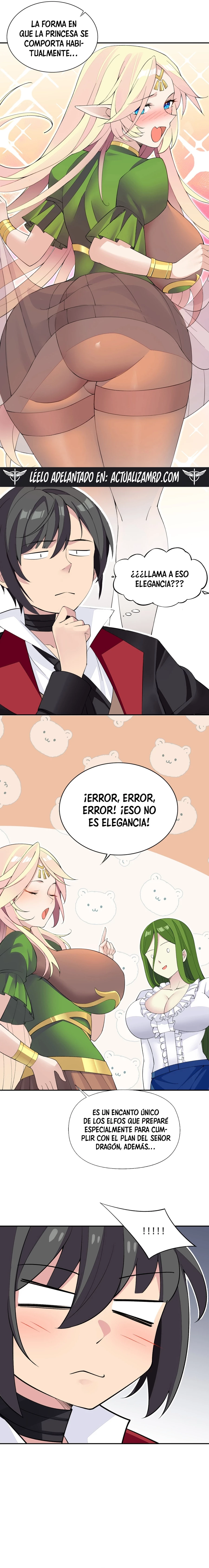 ¡La princesa elfa realmente quiere ser profanada por un orco! capítulo 21, página 10