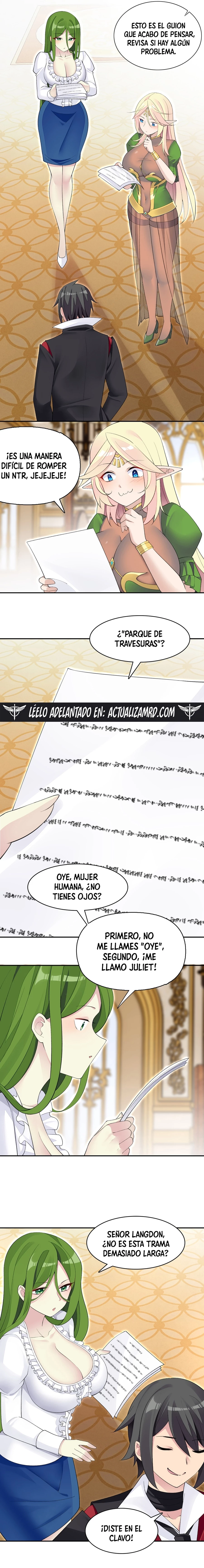 ¡La princesa elfa realmente quiere ser profanada por un orco! capítulo 22, página 17