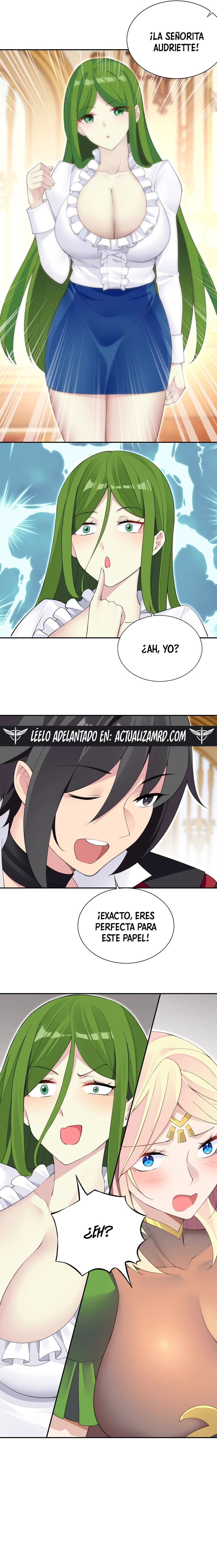 ¡La princesa elfa realmente quiere ser profanada por un orco! capítulo 23, página 9