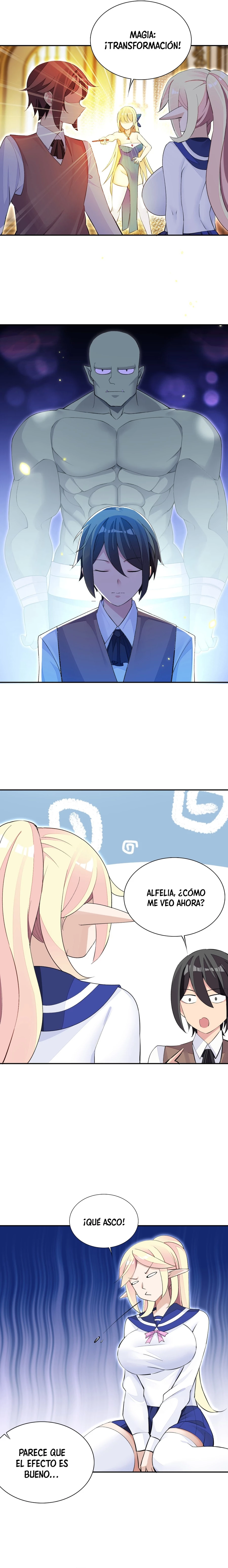 ¡La princesa elfa realmente quiere ser profanada por un orco! capítulo 25, página 10