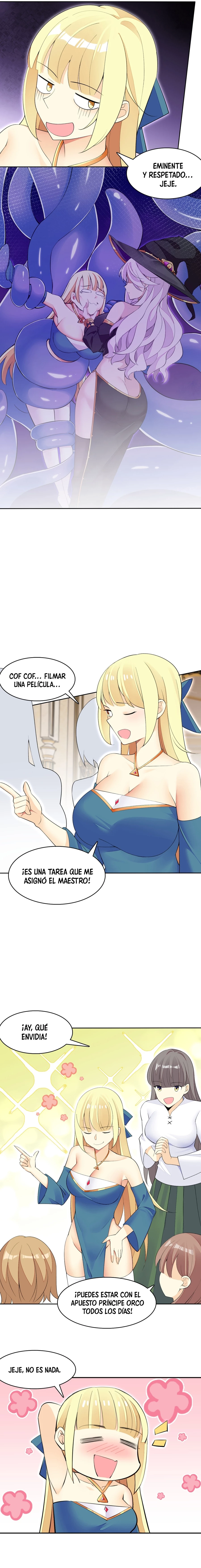 ¡La princesa elfa realmente quiere ser profanada por un orco! capítulo 25, página 13