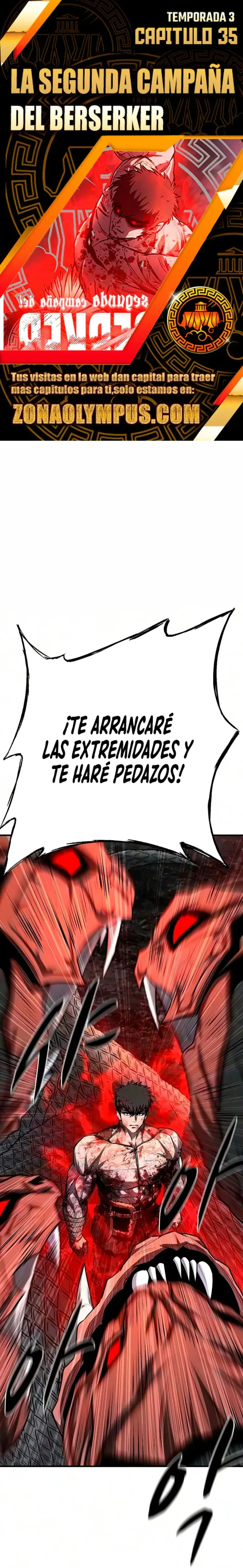 La segunda campaña del Berserker capítulo 35, página 1