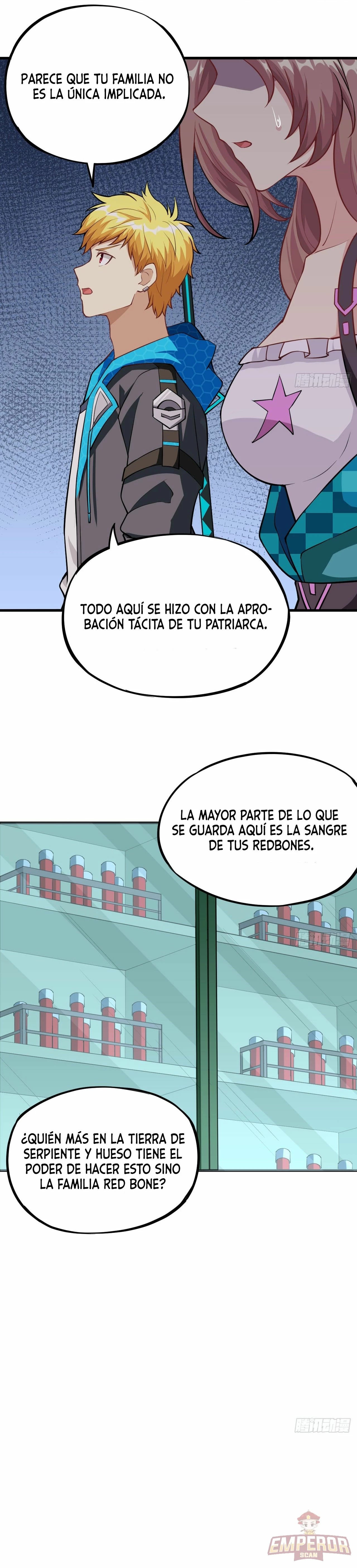 La tierra de dios del mañana capítulo 13, página 14
