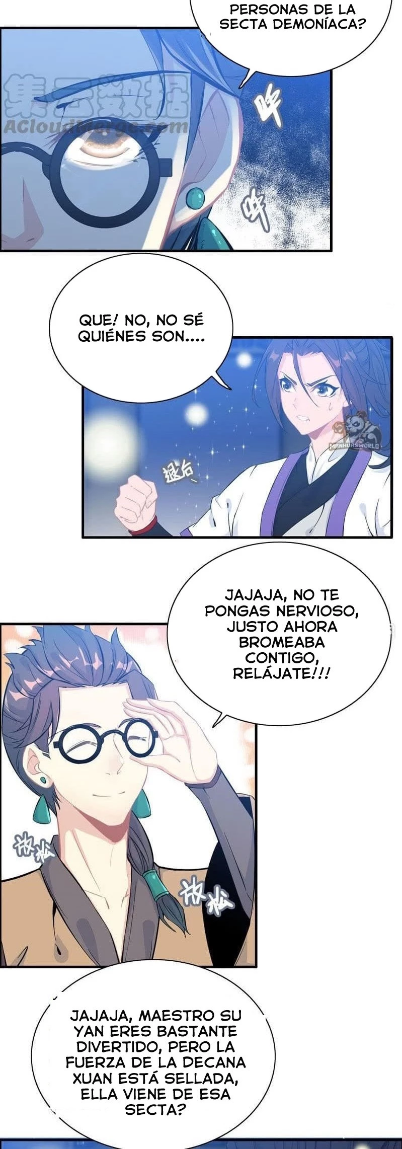 La venganza del demonio celestial capítulo 60, página 9
