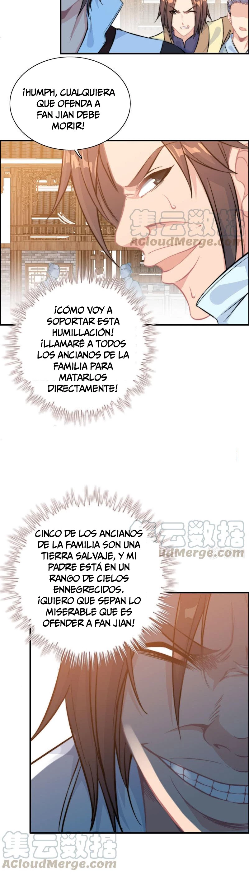 La venganza del demonio celestial capítulo 74, página 3